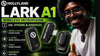 Hollyland Lark A1 Wireless Microphone Review – Studio-Quality Audio for iPhone & Android! 🎤