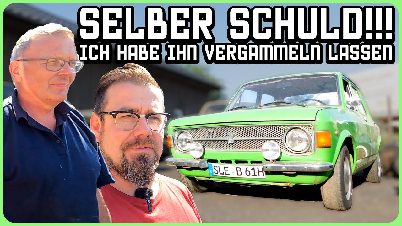 WAS habe ich GETAN? | Wir graben den FIAT 128 aus | IST da noch etwas zu RETTEN?
