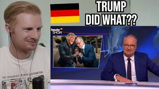 Reaction To German Satire DESTROYS Donald Trump (Heute Show)