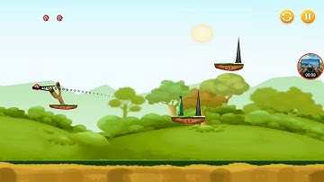 knock down bottles forest world level 51