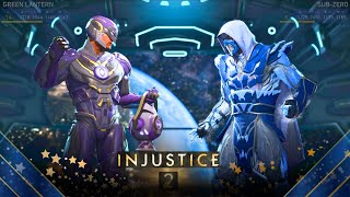 Injustice 2 - Purple lantern Vs. Sub-Zero