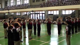 20131023 嘉義高商-愛國愛校歌曲比賽 綜一1