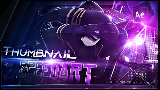The Eminence in Shadow Thumbnail Speedart | After Effects