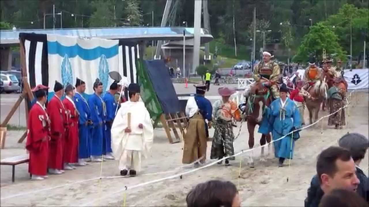Yabusame: Spirit of Samurai 2014 Helsinki, Samurai Horseback Archery