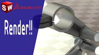 Cómo renderizar en SOLIDWORKS ‼️ PhotoView 360. by Diseño&Edición 14,084 views 3 years ago 16 minutes