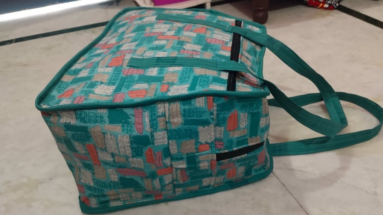बहुत सुन्दर और बड़े साइज का बैग बनाए बिल्कुल आसान तरीके से  #travelbag #handmade #homemade #diybag