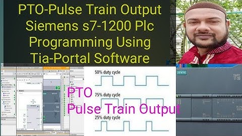 PTO-Pulse Train Output Siemens s7-1200 Plc Programming Using Tia-Portal Software