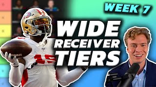 Top 24 Wide Receiver Rankings (Tier List) | Week 7 Fantasy Football