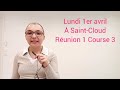 Pronostic pmu quint  lundi 1er avril  saint cloud runion 1 course 3 pronosticdujourcaro