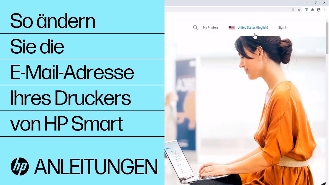 So ändern Sie die E-Mail-Adresse Ihres Druckers von HP Smart