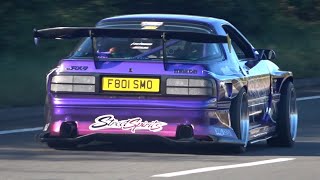 Japanese Cars Hurtling Down a Dual Carriageway Arriving at Japfest Silverstone 2026!!!