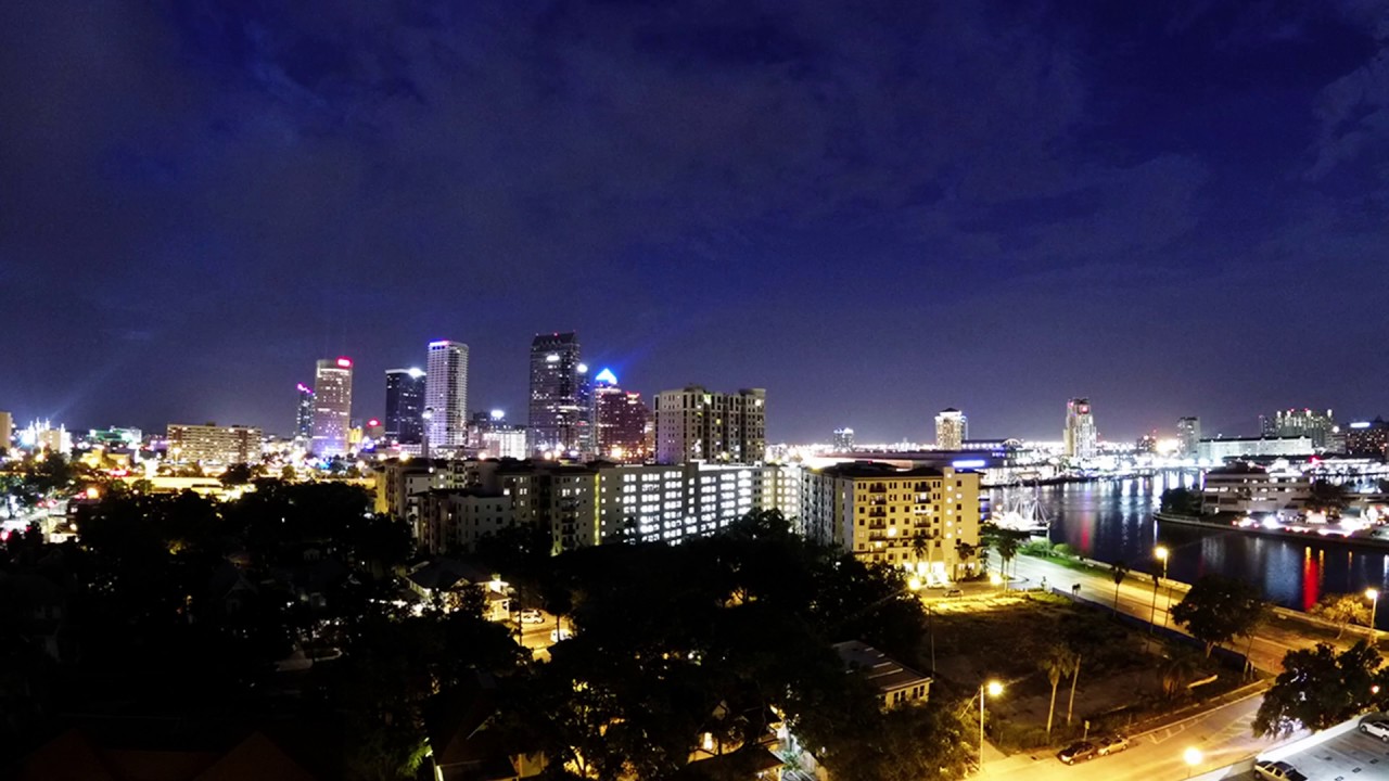 GoPro Hero Session 5 Night Lapse Tampa Skyline