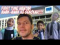 Pertama kali hantar anak ke sekolah  tv terlajak laris