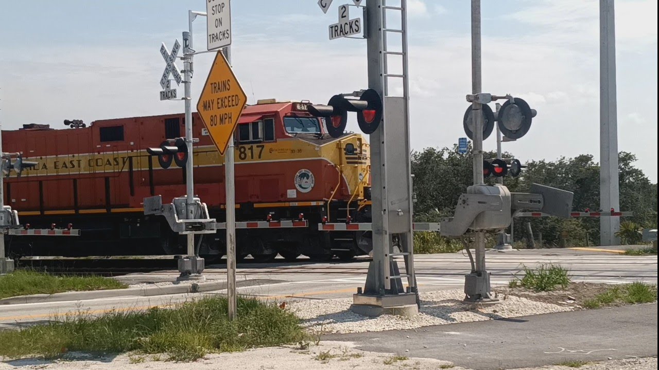FEC TRAIN 206 @ Walton Rd Crossing @ 3:44pm 6/30/23 - YouTube