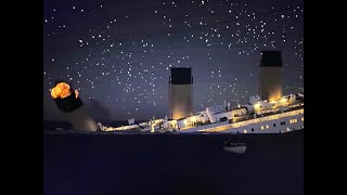 Titanic History/What Caused the Titanic Funnels to Collapse?
