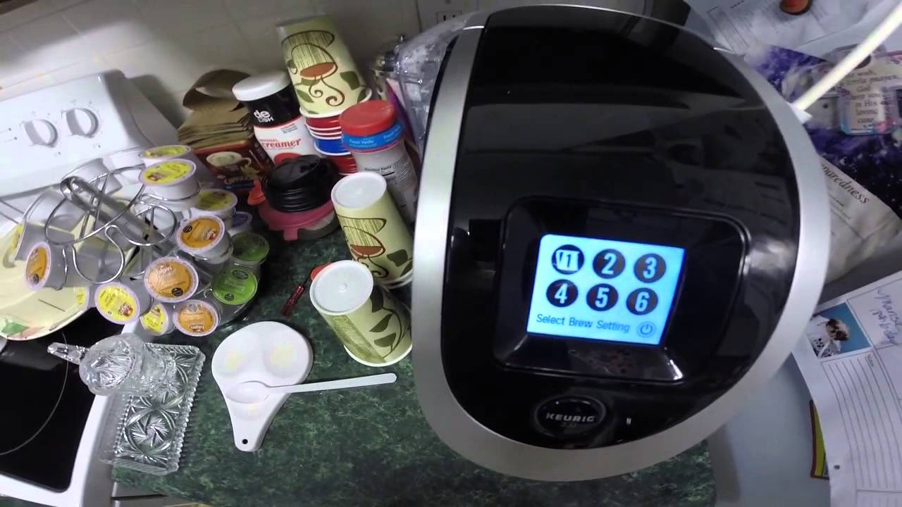 The keurig menu hack with auto water refill mod YouTube