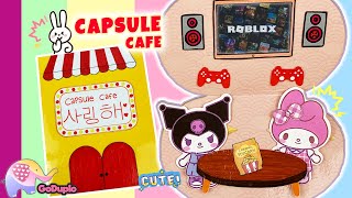 Paper Capsule Cafe!! Pergi Ke Capsule Cafe Saranghaeyo Bareng Melody dan Kuromi - Goduplo TV