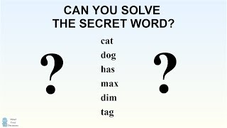How To Solve The Secret Word Logic Puzzle