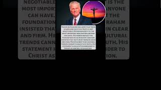 Franklin Graham Declares Jesus Is Lordfranklingraham jesusislord