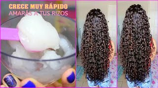 Nombrar Banco de iglesia excursionismo MASCARILLA SIN ACEITES PARA HACER CRECER EL PELO RIZADO Y REBELDE EN 1  SEMANA - YouTube