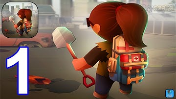 Abandoned City Survival - Gameplay Walkthrough Part 1 Bedroom,Workbench,Shovel,Backpack (iOS,Android