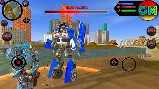 Robot Shark # New Update Boss Battle | by Naxeex Robots | Android GamePlay HD screenshot 2