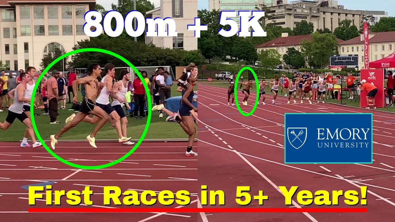 All Comers Track & Field Meet Emory University (800m + 5K) May 24th