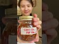 How to make garlic chili oil  shorts asmr