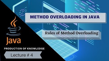 #overloading what is method overloading | rules of method overloading in java (Urdu \Hindi)| lec #10