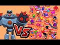 ROBOT VS TÜM KARAKTERLER !! BRAWL STARS