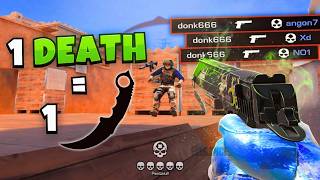 1 DEATH = 1 KNIFE (Double Match) - Full Competitive Match Gameplay 🔥💪| STANDOFF 2 - 0.39.2