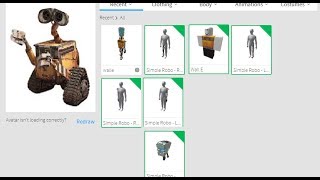 Making Pixar Walle A Roblox Account