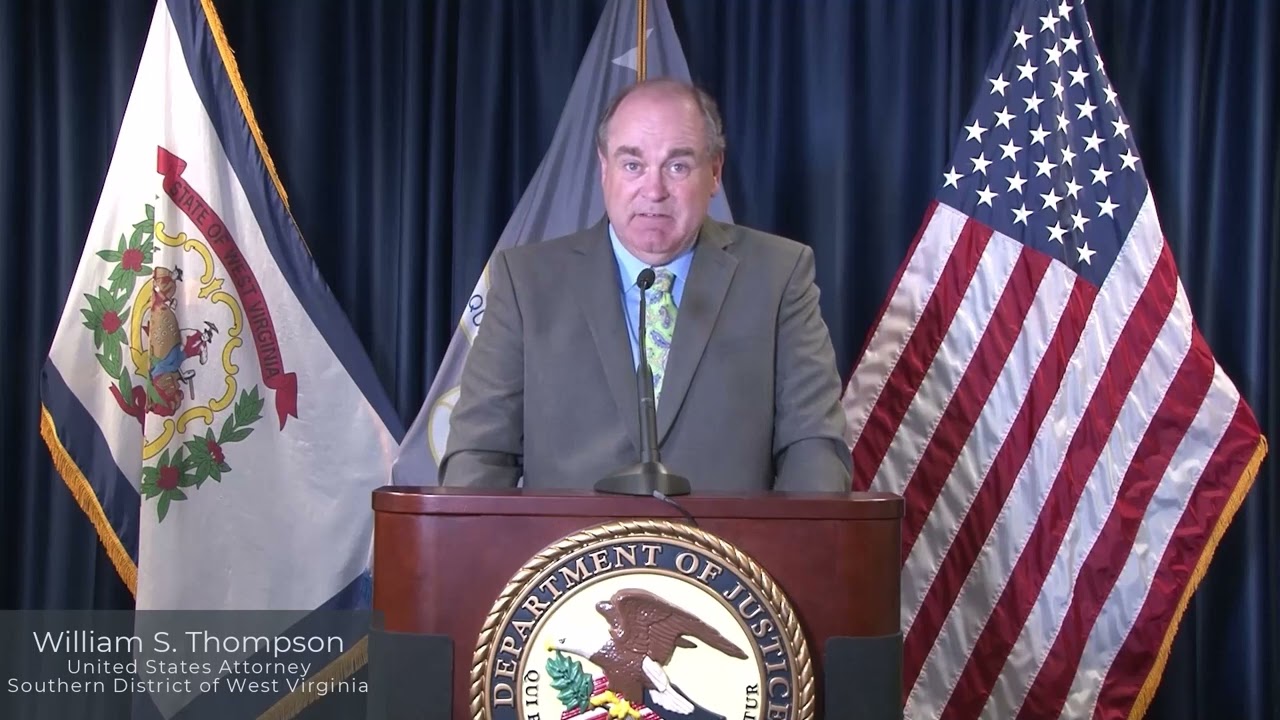 U.S. Attorney Thompson statement regarding 1st COVID-19 fraud conviction in Southern District of WV