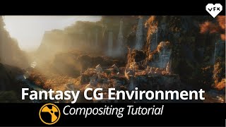 Fantasy CG Environment // Compositing Tutorial screenshot 3