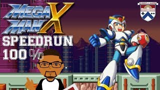 GIVEAWAY AT 750 SUBS - MEGA MAN X SPEEDRUN (100%, Iceful Route) | Stream - Students of Gaming