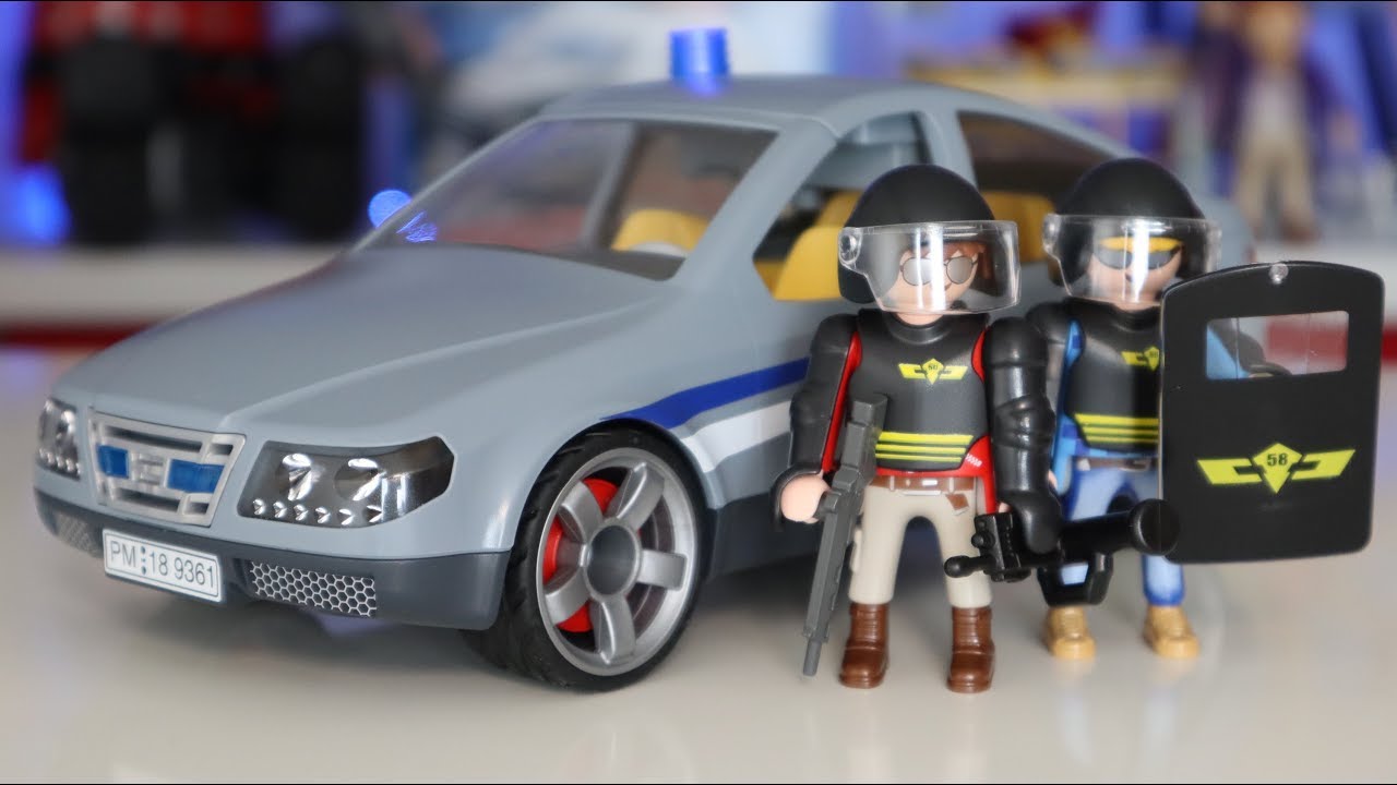 Playmobil Véhicules des forces spéciales de police