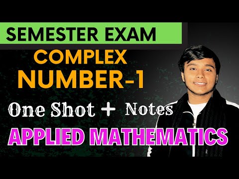 COMPLEX NUMBER -1 | One Shot | MATHEMATICS | CGPA BOOSTER SERIES 🤡😱#FFT