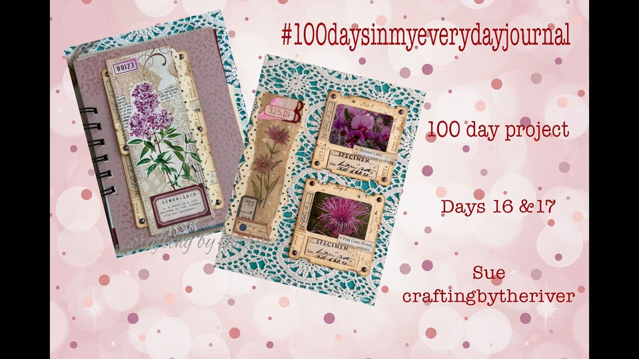 100 Days in my Everyday Journal Days 15 & 16 - YouTube