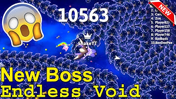 SNAKE.IO  Advance Unlock New Boss Endless Void | Epic Snake io Gameplay 🐍
