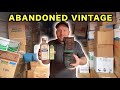 Storage Locker ABANDONED VINTAGE Boxes Found EVERYWHERE