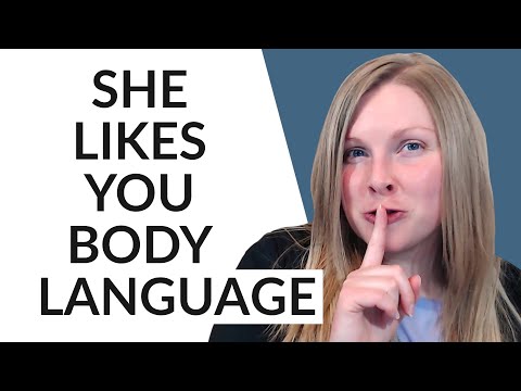 11 BODY LANGUAGE SIGNS SHE’S ATTRACTED TO YOU  (HIDDEN SIGNALS SHE LIKES YOU!)