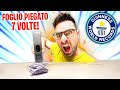 PIEGO UN FOGLIO DI CARTA PER 7 VOLTE! (Mito sfatato o confermato?)
