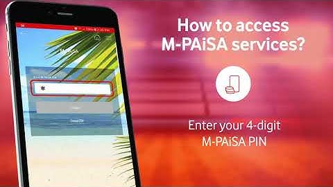 My Vodafone App - M-PAiSA