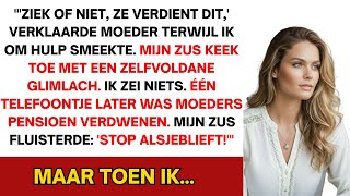 Moeder snauwde: 'Geen geld voor een dokter—je dochter had haar cadeau aan haar nicht moeten geven...