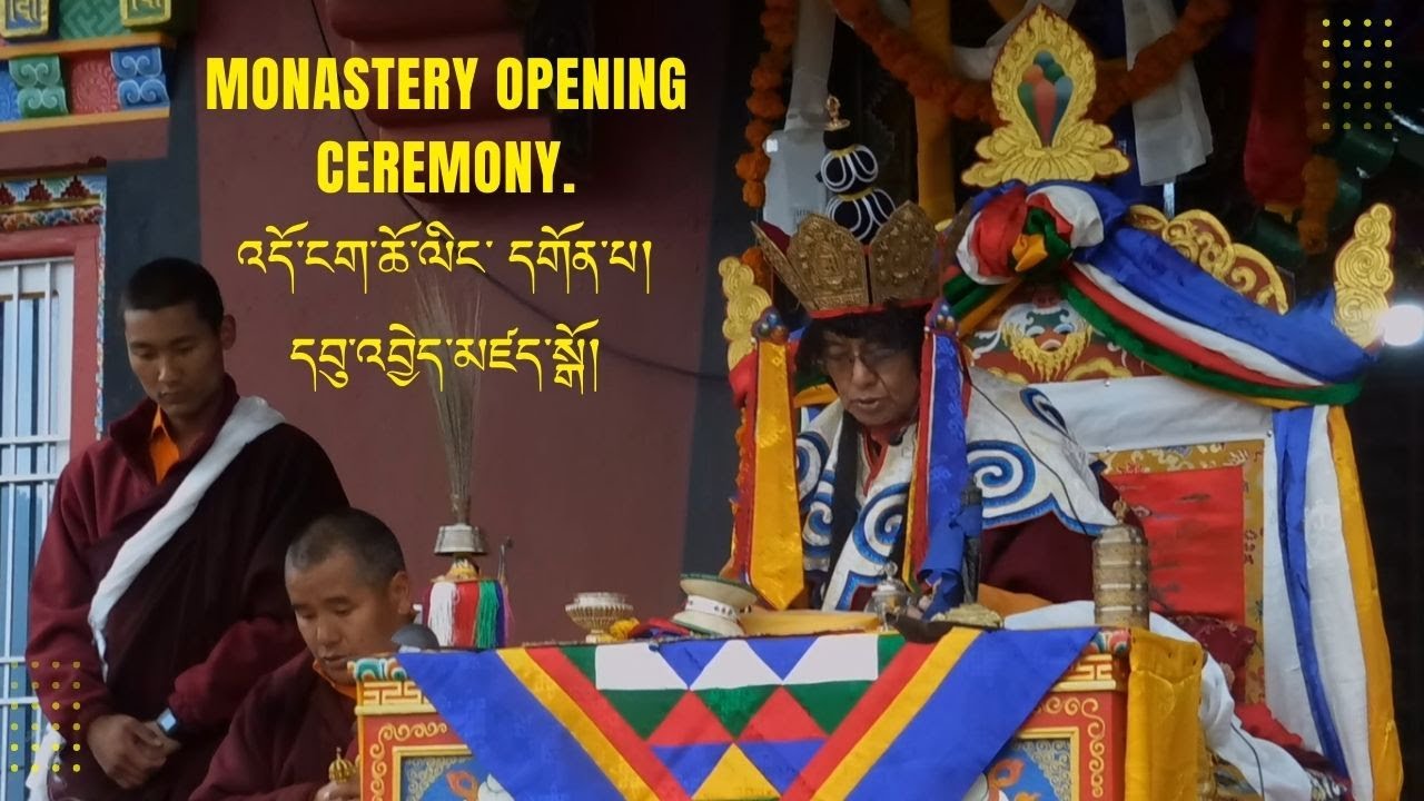 Monastery opening ceremony | Inauguration of new monastery in Kyama village | Explore with Gelu