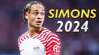 Xavi Simons 2024 ● Skills, Goals & Passes 🇳🇱