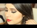 Maquillaje en tonos dorados | Carolina Altamirano