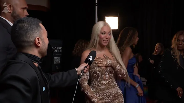 BEYONCÉ's Backstage Interview | 2025 GRAMMYs