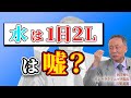 【解明】水は1日2Lのウソを現役医師が暴く…高血圧も二日酔いも原因は水だった？【医学博士/イシハラクリニック院長：石原結實"Part①】