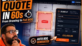 From Drawings to Full BOQ in minutes (Real Project Demo)